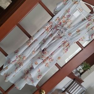 Sheer asymmetrical top